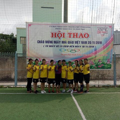TRƯỜNG TH CHU VĂN AN THAM GIA HỘI  THAO  CHÀO MỪNG “ NGÀY NHÀ GIÁO VIỆT NAM 20/11 ”